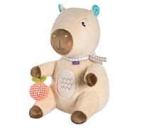 Fehn Cuddly Toy Capibara Clara XL - Grande peluche e aiuto per il sonno | Compagno di gioco e protezione per afferrare, sentire e coccolare, peluche per neonati e bambini dai 0 mesi in su
