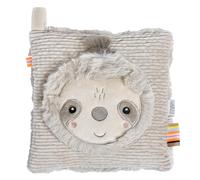 Fehn Cuscino con noccioli di ciliegia a forma di bradipo, cuscino per le coccole con sacchetto termico e rinfrescante rimovibile, per neonati e bambini piccoli