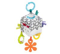 Fehn Dado delle attività Bruco - Giocattoli Motori con Elementi da afferrare da Appendere per Lo Sviluppo della Prima Infanzia dei Bambini -Cubi didattici per Neonati e Bambini Piccoli da 0+ Mesi