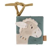 Fehn Fabric Book Horse - Libro tattile con motivi animali da afferrare