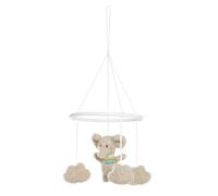 Fehn Giostrina decorativa Elefante Erik con figure in tessuto per neonati