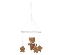 Fehn Giostrina decorativa Orso Fred con figure in tessuto per neonati