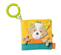 Fehn libro di stoffa volpe - Libro tattile con motivi animali - giocattolo da appendere al passeggino e al seggiolino auto - per neonati e bambini piccoli a partire da 0+ mesi