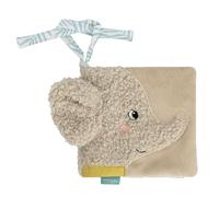 Fehn Libro in tessuto Elefante Erik - Libro con motivi animali da afferrare