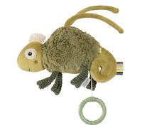 Fehn Mini carillon a forma di camaleonte, peluche e aiuto per addormentarsi, con dolce melodia 'Ninna nanna di Schubert', calmante, per neonati e bambini da 0 mesi