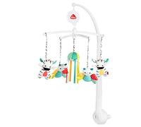Fehn Musik-Mobile DoBabyDoo - Musikmobile mit Spieluhr Melodie „Mozarts Wiegenlied“ und Figuren - Einschlafhilfe zur Beruhigung & Beschäftigung - Mit Babybett-Befestigung für Babys von 0-5 Monaten