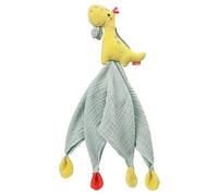 Fehn panno di coccole dino - Compagno di giochi, aiuto per addormentarsi e peluche da afferrare, toccare, coccolare e amare - per neonati e bambini piccoli da 0+ mesi