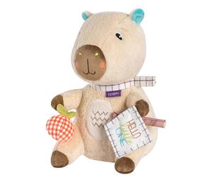 Fehn Peluche Capibara Clara Ciao piccolo/a - Aiuto per il sonno | Peluche come compagno di gioco e protettivo, regalo ideale per neonati o battesimi, per coccolare e confortare