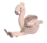 Fehn Peluche Fenicottero XL - Grande peluche e aiuto per la nanna | Compagno di gioco e protettore da afferrare, toccare e coccolare - peluche per neonati e bambini dalla nascita