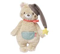 Fehn Peluche Orso Bruno - Compagno di gioco e aiuto per la nanna | Compagno di gioco e protettore da afferrare, toccare e coccolare - peluche per neonati e bambini dalla nascita