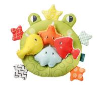 Rana animale da bagno Fehn Giocattolo da bagno per la vasca Gioco d'acqua galleggiante per un bagno divertente Giocattolo da vasca per neonati e bambini da 0+ mesi