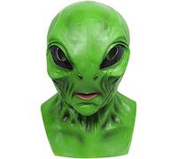 Fehodun Maschera Alien Grusel ET a testa piena maschere raccapriccianti alieni maschera in lattice horror novità mostro casco Halloween cosplay accessori di scena