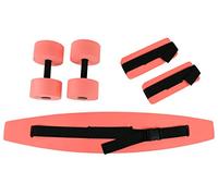 Fei 20 - 4202R can-do Deluxe Aquatic Exercise kit, include Jogger - Cintura, polsini e mano bar, grande, rosso