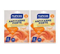 FEI FAN ANTITARME Forte per Cassetti, Speciale Lana e Cachemire, Profumo Royal, Elimina Le Tarme e Le Larve, Non Macchia Confezione da 12 Foglietti (2 Confezioni)