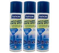 FEI FAN Antitarme Forte Spray per Cabine Armadio, Tappeti, Coperte e Tessuti di Arredo, Elimina Le Tarme e Le Larve, Non Bagna, Non Macchia, Disponibile in Varie Profumazioni, 250ml (3 unità, Iris)