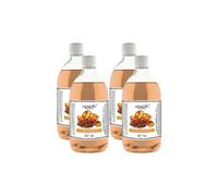 Fei Fan Diffusore Ambiente 26 Fragranze Naturali e Intense ad Alto Concentrato di Essenza - Made in Italy Formato Ricarica da 500ml - 4 Flaconi (Ambra e Sandalo)