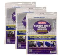 FEI FAN Guanto In Microfibra Per Spazzola Autolavaggio CONDOM WASH, Ideale Per Il Lavaggio Esterno Auto In Tutta Sicurezza, Non Graffia La Carrozzeria Ed Evita Il Formarsi Di Micrograffi (3 Unità)