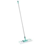 FEI FAN LEIF. Profi XL Micro Duo Mop lavapavimenti, Mop Microfibra Deluxe 42 cm con Manico in Acciaio di 140 cm, Mop Pavimenti Universale, Turchese