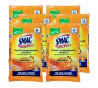 FEI FAN Panni Lavapavimenti PARQUET, per Un Pulito Profondo in metà Tempo. Pulisce e Nutre Donando Lucentezza, con Olio di Lino. Confezione da 12 Maxi Panni Imbevuti (6 Confezioni)