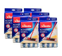 FEI FAN Panno In Cotone e Microfibra, Ricambio Per ACTIVEMAX LavaTutto, Sistema Lavapavimenti. Massima Assorbenza e Pulizia. Lavabile In Lavatrice (6 Unità)