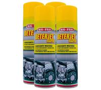 FEI FAN Sgrassante Multiuso DETERJET Rapid per Parti Meccaniche e Dischi Freno. Ideale Anche Nell'Uso Industriale per La Pulizia di Macchinari e Catene 500ml (4 Spray)