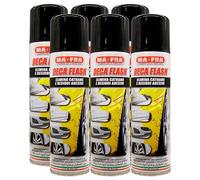FEI FAN Spray Elimina Catrame, Colla e Residui Adesivi Deca Flash Sicuro su Ogni Carrozzeria 250ml (6 Spray)