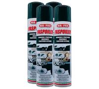 FEI FAN Trattamento Spray per Parti in Gomma e Plastica FASPOILER, Rinnova e Previene Lo Scolorimento dei Fascioni in Vetroresina dell'Auto 300ml (4 Spray)
