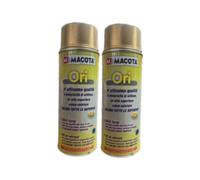 FEI FAN Vernice Spray, ORO MODERNO. Di Altissima Qualità e Semplicità Di Utilizzo, Ad Alta Copertura Senza Colature. Colora Tutte Le Superfici. Per Uso Interno 400ml (2 Bombolette)