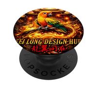 Fei Long Il Drago Volante PopSockets PopGrip Adesivo