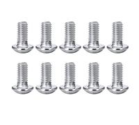 FEICHAO 10pcs M2.5 M3 M4 Esagono Vite Testa Esagonale Adattatore di Montaggio Portatile per RC Giocattolo Accessori Modello FAI DA TE (Testa Rotonda 4 * 10)