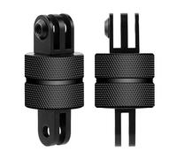 FEICHAO 2 x supporto girevole universale a 360 gradi, adattatore per treppiede girevole CNC, testa connettore braccio girevole, compatibile con GoPro Hero Serie/Session 8.0 5 4 / Fusion e altre action