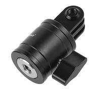 Feichao, adattatore a 360° per manubrio della bicicletta, con clip per bicicletta, compatibile con Insta360 ONE R, Gopro9/8/MAX Gopro Series, DJI Osmo Action, Xiaoyi, EKEN, EK7000 4K (versione C)
