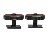 FEICHAO Adattatore a vite per treppiedi con attacco a slitta da 1/4" per fotocamera DSLR, accessori per supporto telefono (2 pezzi)