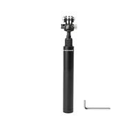FEICHAO Bastone per selfie con filettatura da 1/4" regolabile in lunghezza, accessori estensibili (set con testa a sfera girevole a 3 slot)