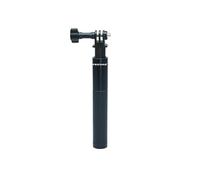 FEICHAO Bastone per selfie con filettatura da 6,35 mm, regolabile in lunghezza, accessori estensibili per fotografie, set di 3 slot per schede