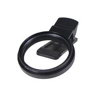 FEICHAO Clip per obiettivo della fotocamera del telefono, filettatura in metallo, 52 mm, UV CPL ND con filtro a stella (con filtro Star 8X, foro rotondo)