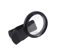 FEICHAO Clip per obiettivo della fotocamera del telefono, filettatura in metallo, 52 mm, UV CPL ND con filtro a stella (con filtro Star 4X, foro rotondo)
