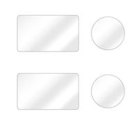 FEICHAO Custodia per il trasporto, pellicola protettiva per obiettivo dello schermo, pellicola protettiva per staffa di estensione compatibile con accessori per fotocamera GO Ultra (2 set di pellicole