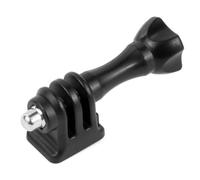 FEICHAO Mini convertitore per treppiedi con foro per vite da 1/4 di pollice, adattatore per slot per scheda tripla per action camera Cage Collegamento treppiede (adattatore+vite)