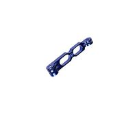 FEICHAO Staffa per asta di montaggio per casco con impugnatura compatibile con accessori fotografici GoPro Action Camera (100 mm, blu)