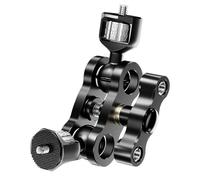 FEICHAO Super Magic Arm Clamp Knob Crab Claw con 360 gradi doppia testa a sfera universale staffa per monitor (braccio magico di tipo B)