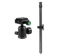 FEICHAO Supporto telescopico per treppiedi, colonna centrale, orizzontale, per accessori per fotocamere DSLR (71-121 cm+giunto cardanico)