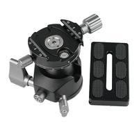 FEICHAO Treppiede testa a sfera Mount 360 ° giunto cardanico con piastra a sgancio rapido per treppiede fotocamera DSLR