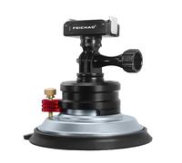 FEICHAO Ventosa a vuoto da 10,2 cm, braccio magico regolabile da 17,8 cm, 27,9 cm, 1/4, compatibile con fotocamera OSMO 360 (set di ventose magnetiche a sgancio rapido)