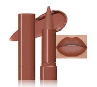 FeiCuiYun Set combinato 2 in 1 con matita per labbra e rossetto, opaco, a lunga durata, alta pigmentazione, impermeabile, antimacchia (04)
