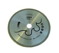 Feider F254LU - Lama universale multimateriale a 80 denti, 254 x 30 mm