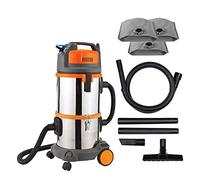 Feider, FAP1430, Aspirapolvere Speciale Gesso, Acqua E Polvere, Efficace e Semplice Da Usare, Materiale Performante E Di Precisione, 1400 W 28 L, Serbatoio Inox, multicolore