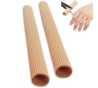 feifanshop 2 Tubo proteggi dita, per mani e piedi, in gel, per prevenire alluce valgo, dito a martello, calli e vesciche, Gel Finger Cots, Finger Protector Support