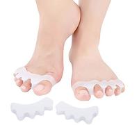 feifanshop 4 Pezzi Tutore Alluce Valgo, Alluce Valgo Correttore, Separatore Dita Piede, Prevenire Efficacemente L'alluce Valgo, Evitare il olore dovuto all'attrito