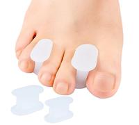 feifanshop 8 separatori per dita in silicone, per dita a martello, alluce valgo, alluce valgo, alluce valgo